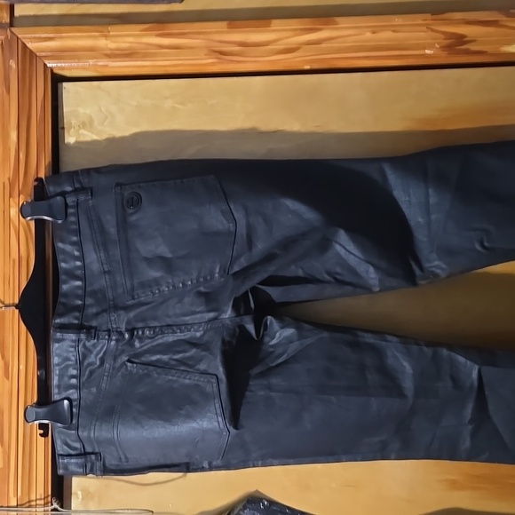 Tory Burch size 32 IVY super skinny coated jeans - Picture 3 of 11